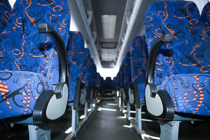 Flagstaff 47-56 Passenger Charter Buses Interior