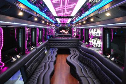 Flagstaff 50 Passenger Party Bus Interior